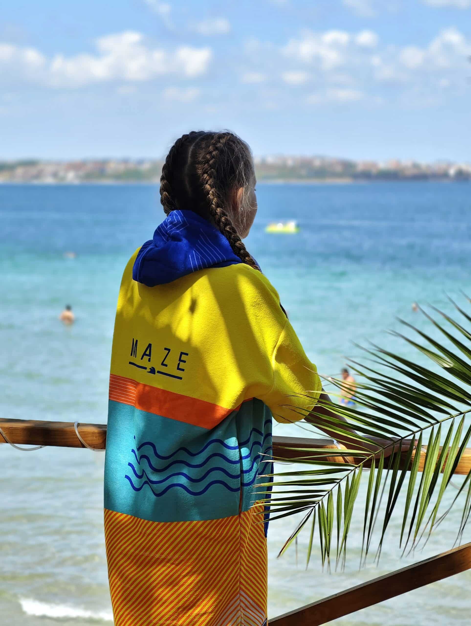 ПОНЧО MAZE MULTICOLOR 